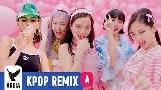 BLACKPINK amp SELENA GOMEZ  Ice Cream Areia Remix A Version [upl. by Legge]