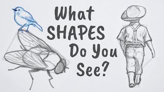 How to Draw ANYTHING Using Simple Shapes [upl. by Dosia502]