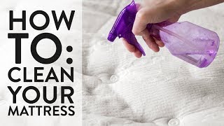 How to Deep Clean Your Mattress [upl. by Aicek476]