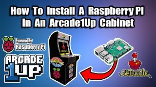 ‪Arcade1UP Raspberry Pi Install Tutorial  RetroPie in an Arcade1UP [upl. by Amadas]