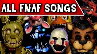 FIVE NIGHTS AT FREDDYS SONGS TryHardNinja [upl. by Lemire]