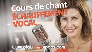 ÉCHAUFFEMENT VOCAL RAPIDE  COURS DE CHANT [upl. by Vivienne]