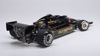 Building a Lotus Type 78 Tamiya F1 120 Scale Model Kit [upl. by Lorrimer]