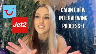 Cabin Crew Interviewing Process TUI and Jet2 [upl. by Idmann]