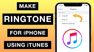 Make Ringtone for iPhone using iTunes 2021  UPDATED [upl. by Josias]