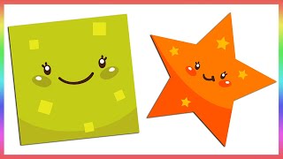 Shapes Learn the Names of Shapes in English for Children [upl. by Boffa174]