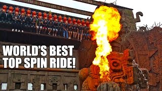 Talocan  Worlds Best Top Spin Ride Phantasialand Germany [upl. by Araldo400]