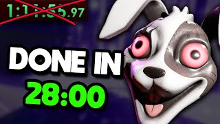 FNAF Ruin Speedruns are BROKEN and Stressful [upl. by Buckie885]