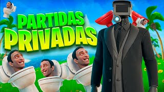 VIERNES DE PARTIDAS PRIVADAS DE FORTNITE ahora en vivo [upl. by Coleman513]