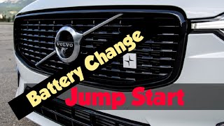 How To Change the battery Volvo XC90XC60S60S90 2020 New Platform  JumpStart Volvo [upl. by Wally]