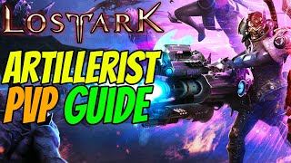 LOST ARK ARTILLERIST PVP Build GUIDE [upl. by Atirak788]