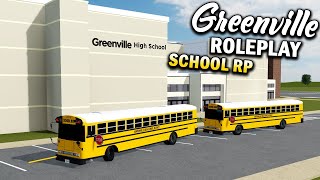 SCHOOL ROLEPLAY  ROBLOX  Greenville Roleplay [upl. by Licha]