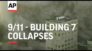 Building weakened by WTC attack collapses [upl. by Pavlov]