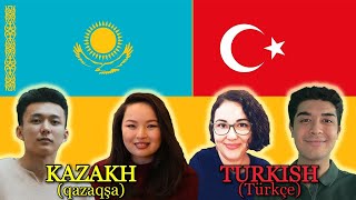 Similarities Between Turkish and Kazakh [upl. by Charo]