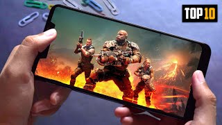 TOP 10 MULTIPLAYER GAMES FOR ANDROID 2021  HIGH GRAPHICS [upl. by Liz]