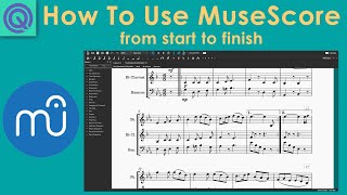 How To Use Music Notation Software  MuseScore [upl. by Boyden]