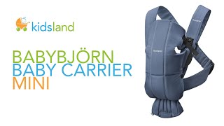 Baby Bjorn Carrier Mini  EasyToUse Baby Carrier [upl. by Kecaj]