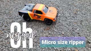 Team Associated SC28 Fox edition bashing and crashing [upl. by Aner192]