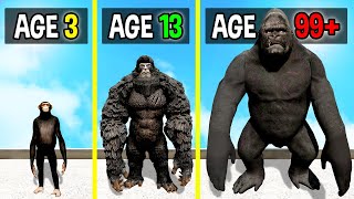 Survive 99 YEARS as KING KONG in GTA 5 [upl. by Akienahs]