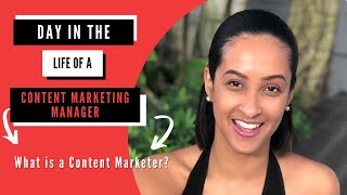 Day in the Life of a Content Marketing Manager [upl. by Jaquenette]