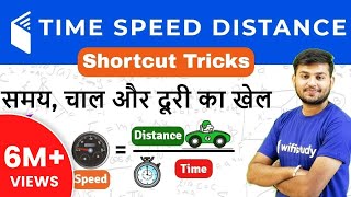 Time Speed amp Distance Maths Shortcut Tricks  समय गति और दूरी [upl. by Carena236]