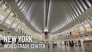 One World Trade Center Oculus Walking Tour  NYC New York USA [upl. by Margareta694]