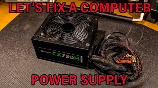 Fix A Computer Power Supply [upl. by Ferreby980]