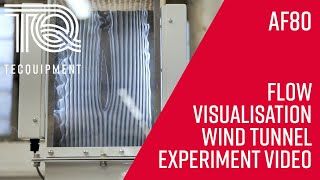 Flow Visualisation Wind Tunnel AF80 Experiment Overview [upl. by Pammi476]