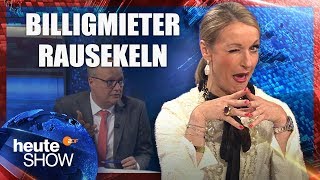 Monika Gruber hat keinen Bock auf Billigmieter  heuteshow vom 10112017 [upl. by Nolyarg188]