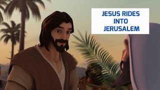 Jesus Rides into Jerusalem Superbook [upl. by Gare]