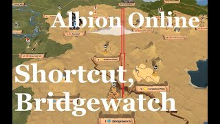 Albion Online  Caerleon to Bridgewatch fast almost safely [upl. by Nada]