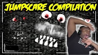 Five Nights At Freddys JUMP SCAREFunny Moments Compilation [upl. by Euqor952]