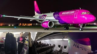 WIZZ AIR Trip Report  London Luton to Kiev Zhuliany Airbus A320 [upl. by Yecal]