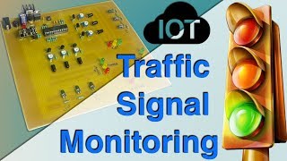 IOT Traffic Signal Monitoring amp Controlling System Project [upl. by Prud396]