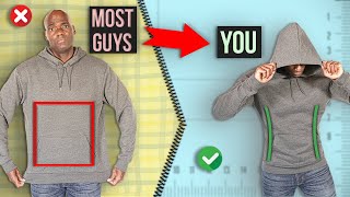 How To EASILY Make A Hoodie SLIM Fit [upl. by Mycah]