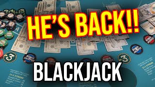 LIVE BLACKJACK FROM LAS VEGAS [upl. by Lleryt204]