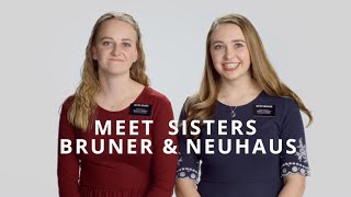 Meet Sisters Bruner amp Neuhaus Latterday Saint missionaries [upl. by Eppesuig398]