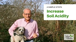 How To INCREASE Soil Acidity Naturally 4 Simple Steps [upl. by Oicafinob]