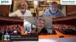 80 anni di Guccini Ligabue quotQuando abbiamo bevuto tutta la mia cantinetta Io steso e tu una rosaquot [upl. by Stead]