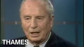 Sir Oswald Mosley  Interview  Oswald Mosley  Thames Television  1975 [upl. by Ranice]