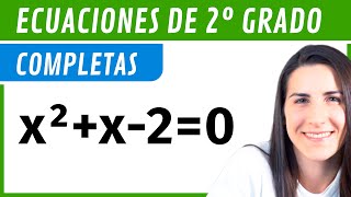 Ecuaciones de SEGUNDO GRADO COMPLETAS ✅ Fórmula General  Bhaskara [upl. by Jasik]