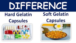 Difference between Hard Gelatin and Soft Gelatin Capsule [upl. by Idas]