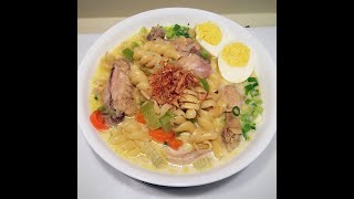 Instant Pot Chicken Noodles Soup  Filipino SOPAS Recipe Turn on CC watch in HD [upl. by Terag435]