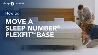 How To Move A Sleep Number® FlexFit™ Base [upl. by Daberath780]