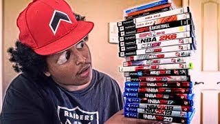 PLAYING EVERY SINGLE NBA 2K GAME IN ONE VIDEO [upl. by Gauldin]