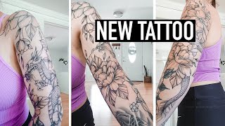 FULL SLEEVE TATTOO  Vlog [upl. by Soutor740]