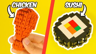 LIFE SIZE LEGO FOOD… [upl. by Eimoan985]