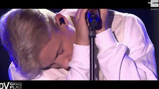 Loïc Nottet  quotMrMmequot FIRST live Grand Place de Bruxelles [upl. by Obbard]