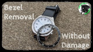 How to Easily Remove a Watch Bezel [upl. by Ahsimet]