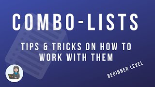 Combolists  How to make working with them easy [upl. by Falito]